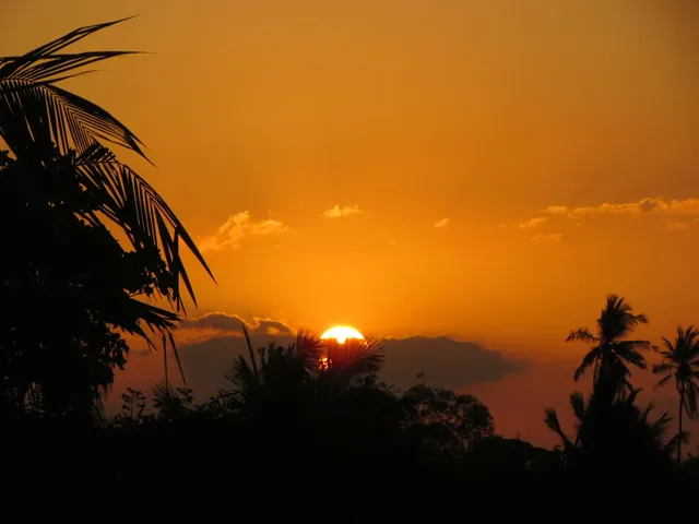 Mountain view and sunset experience